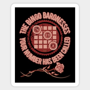 The Bingo Baronesses - Bingo Sticker